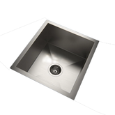 SS304 Stainless Steel Kitchen Sink 400*450*220